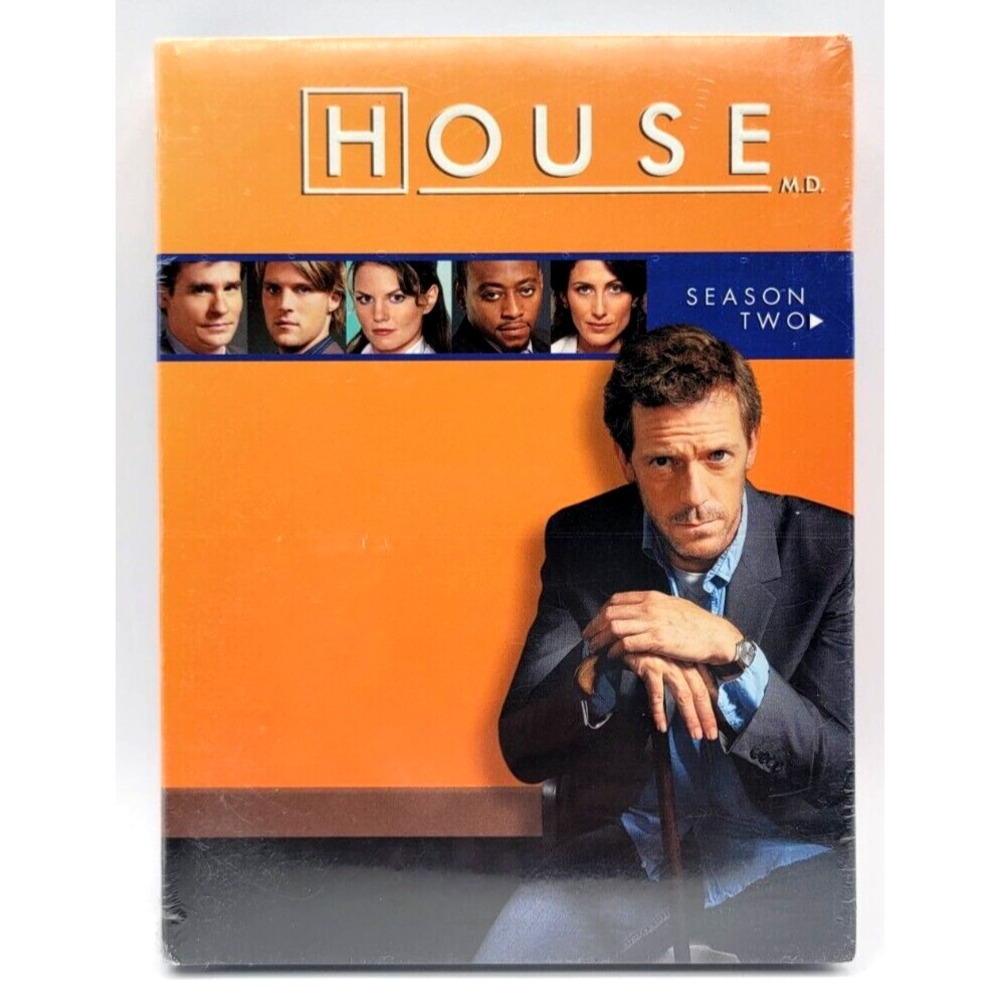 House M.D.: The Complete Season Two (DVD, 2006, Box Disc Set) New Sealed